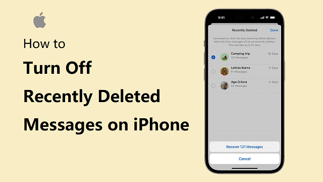 How To Turn Off Recently Deleted Messages On IPhone