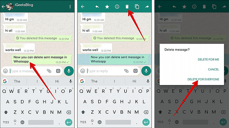 How To Permanently Delete WhatsApp Messages From Both Sides Your 